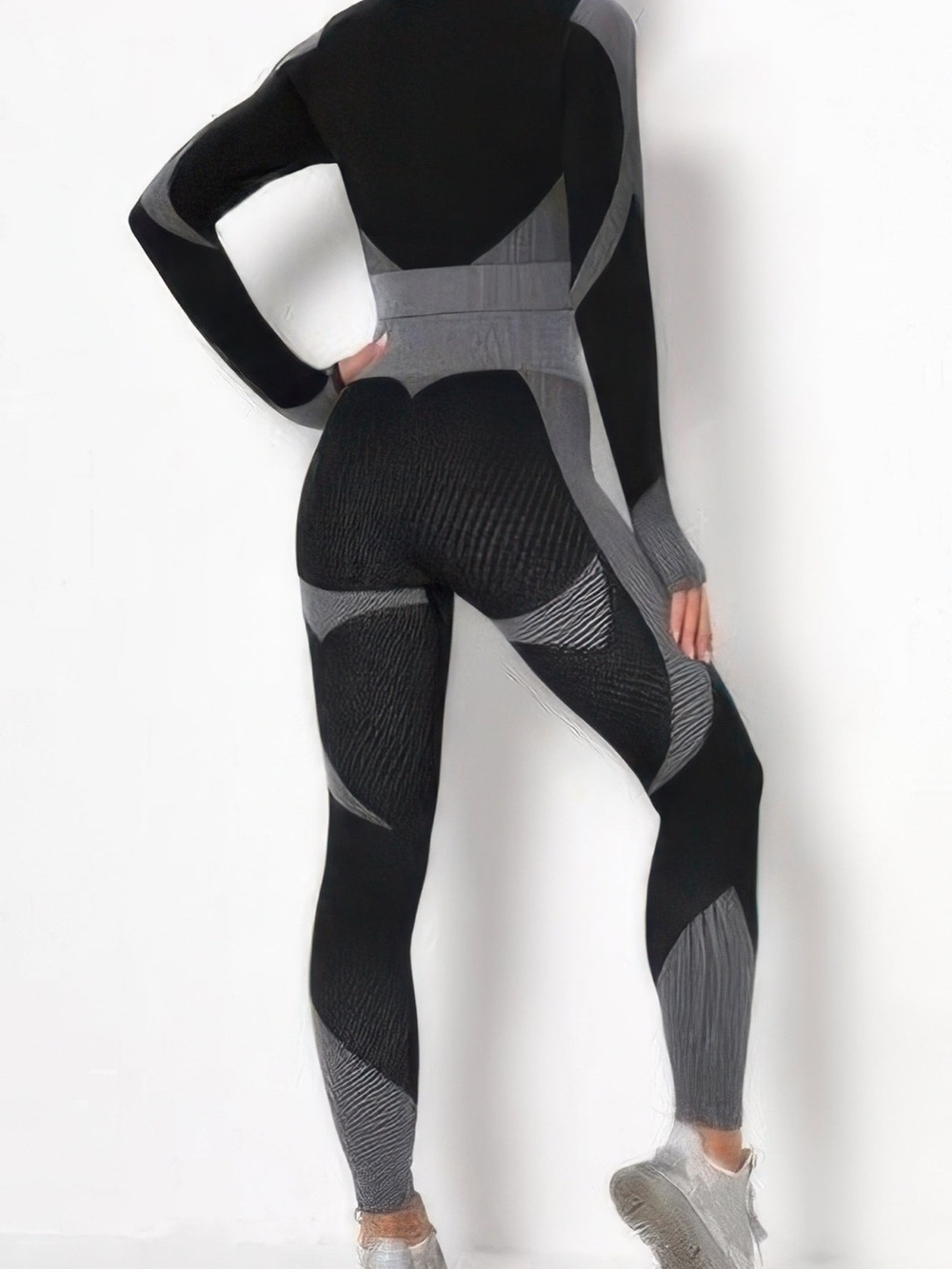 Color Block Activewear Set - Picture 4 of 5